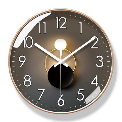 Stylish Wall Clock with Modern Unique Design - Halri