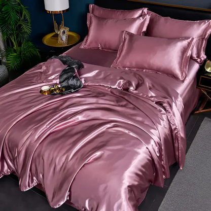 Luxurious Soft Silk Bed Sheets