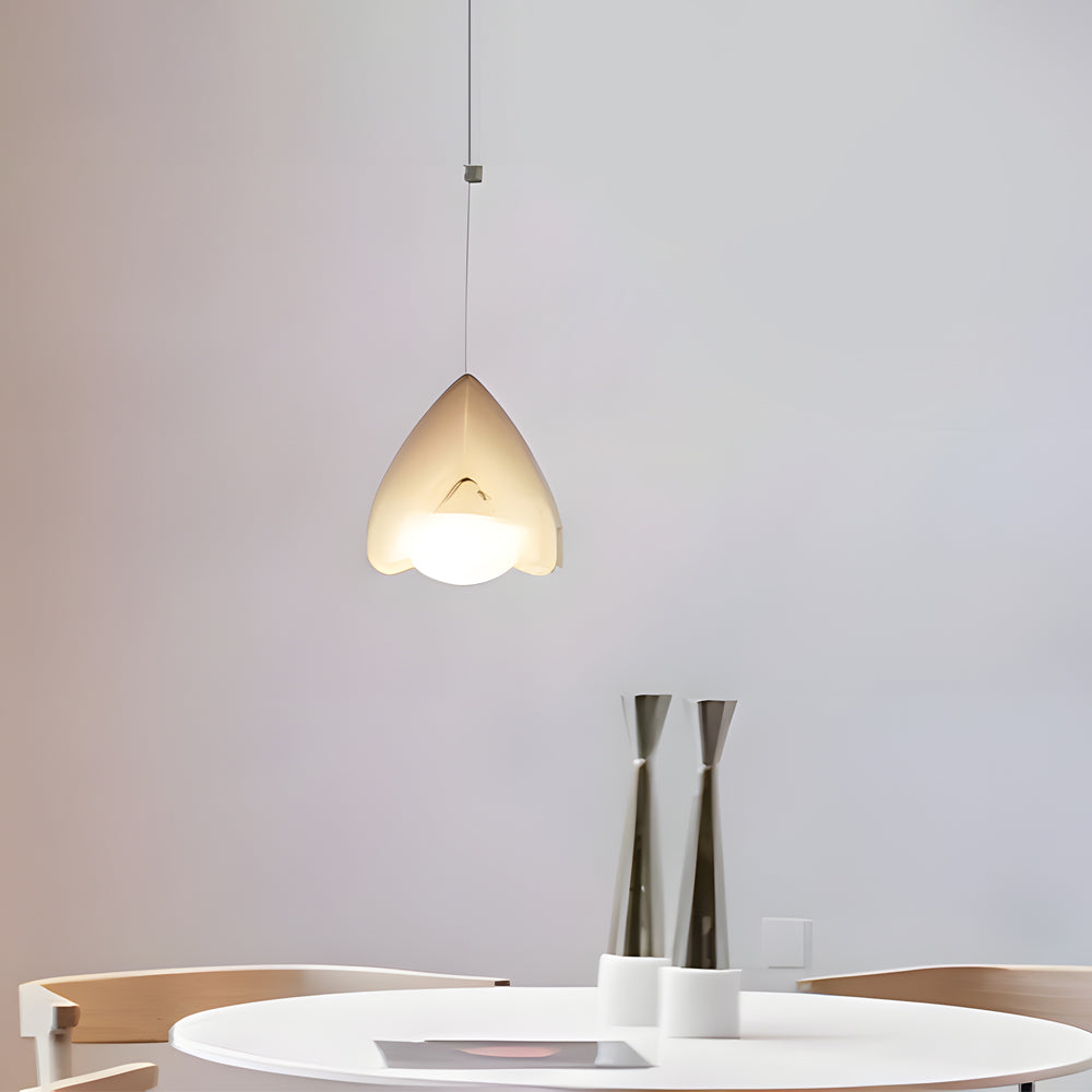 Modern White Linear Pendant Light