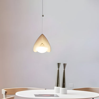 Modern White Linear Pendant Light