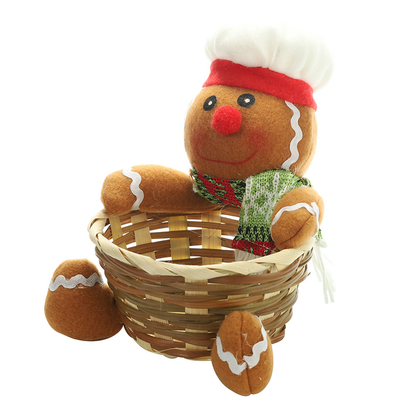 Colorful Holiday Candy Gift Basket