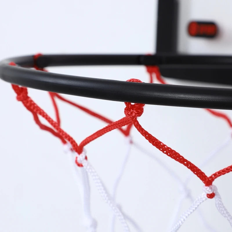 Fun Kids Wall Mounted Basketball Goal Set