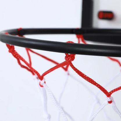 Fun Kids Wall Mounted Basketball Goal Set