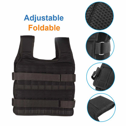 Durable Fitness Weighted Vest