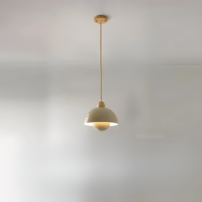 Rustic Wood Pendant Lamp for Cozy Home Lighting