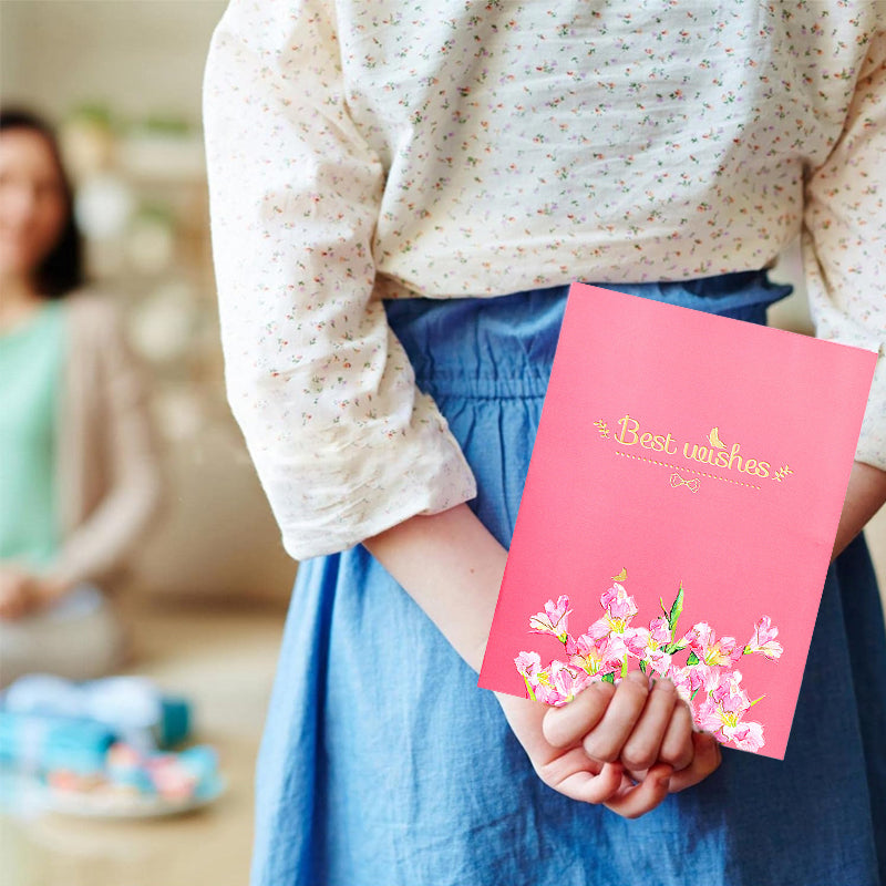 Beautiful Mom Pop-Up Greeting Card Design