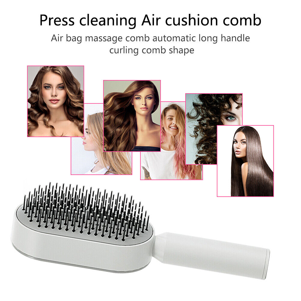 Easy Clean Detangling Hair Brush