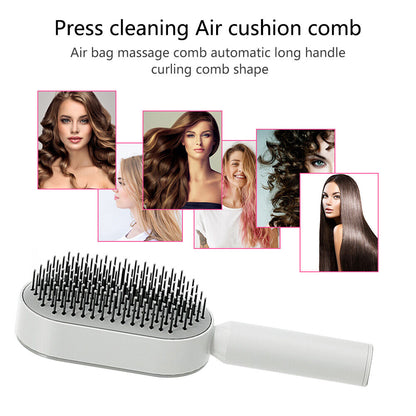Easy Clean Detangling Hair Brush
