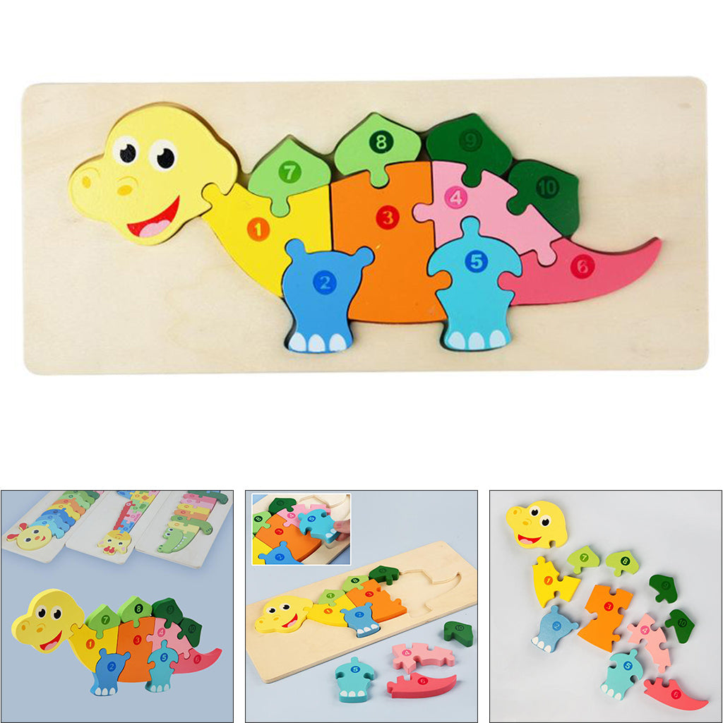 Fun Wooden Learning Puzzle for Kids