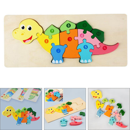 Fun Wooden Learning Puzzle for Kids