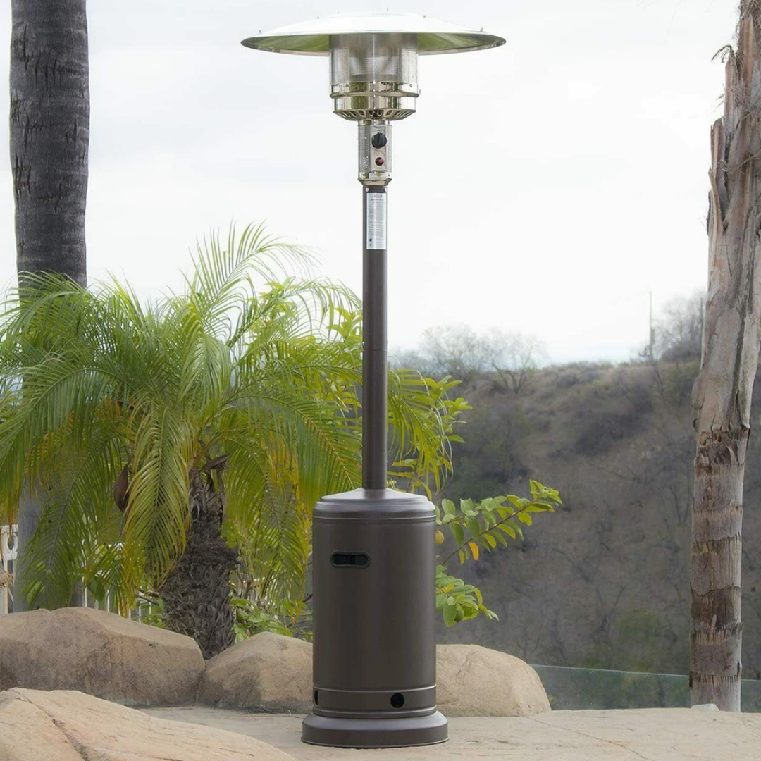 Large Backyard Propane Fire Pit Table Heater
