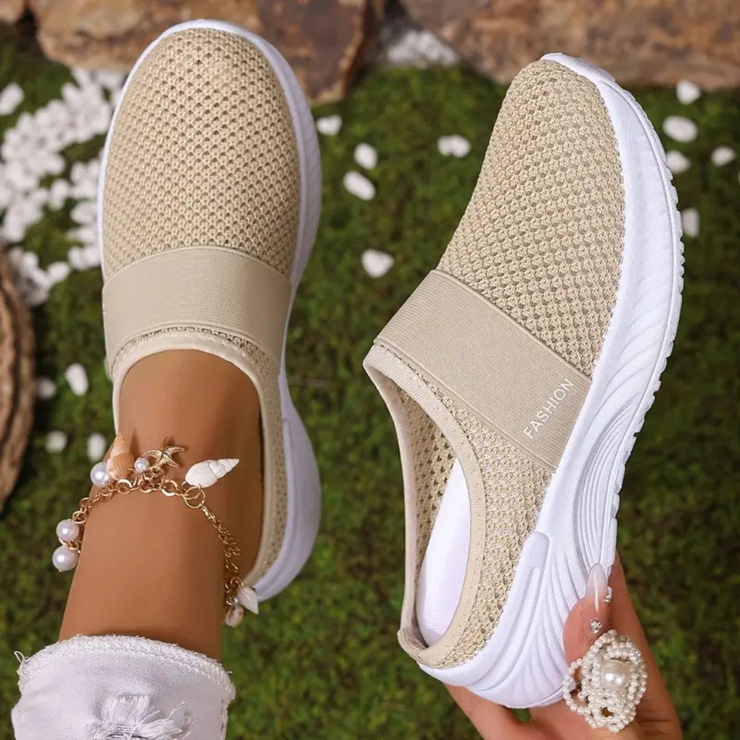 Lightweight Breathable Slip-On Sneakers