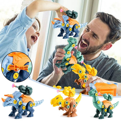 Fun Dino Toy with Suction Cup Launcher - Halri