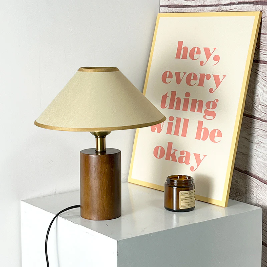 Vintage Korean Inspired Desk Lamp