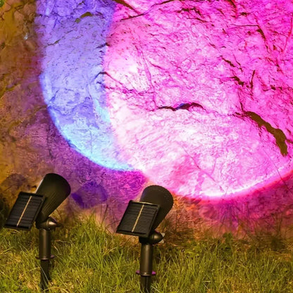 Colorful Outdoor Solar Powered LED Garden Light