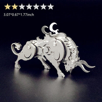 Challenging 3D Metal Brain Teaser