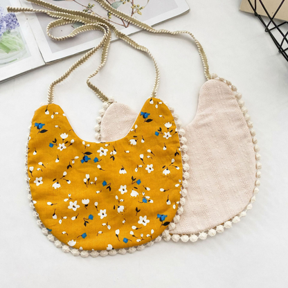 Soft Cotton Reversible Baby Bib