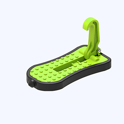 Portable Car Door Step with Window Breaker & Foldable Design