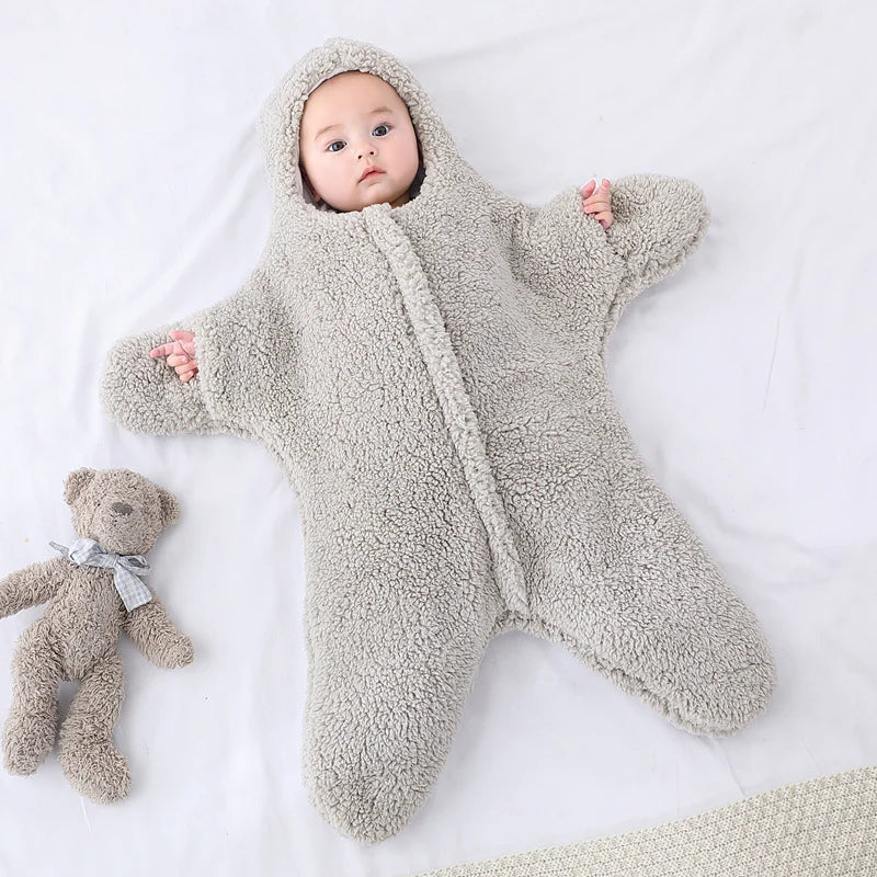 Gentle Starfish Baby Blanket for Kids