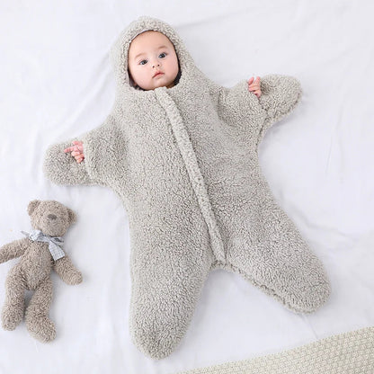 Gentle Starfish Baby Blanket for Kids