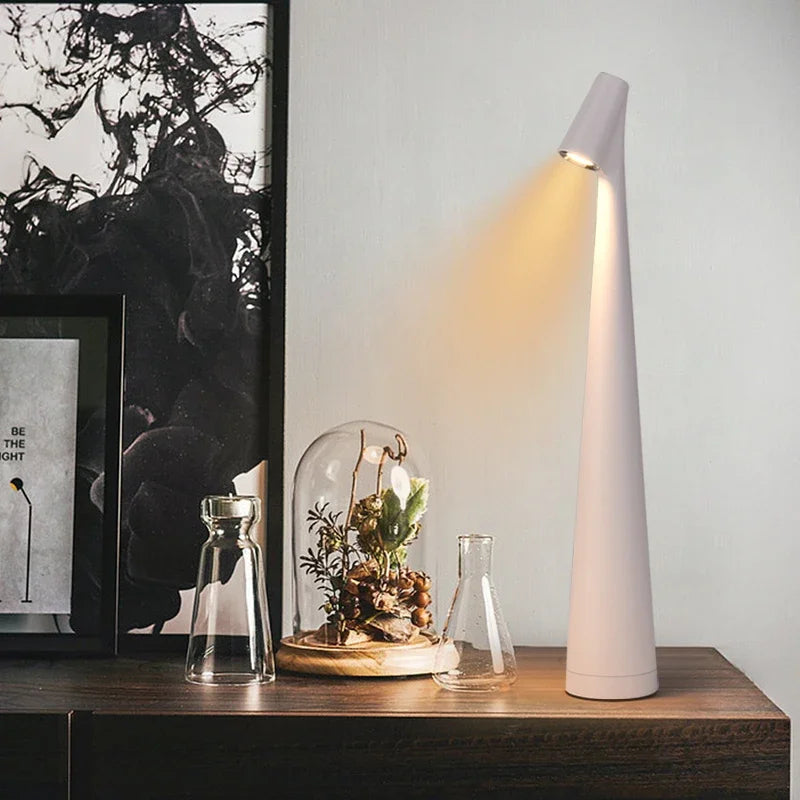 Adjustable Color Table Lamp with Touch Dimmer