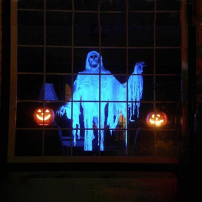 Spooky Window Projection Lamp Halloween Party Decor