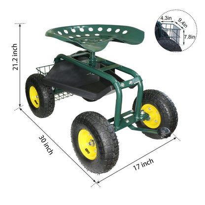 Heavy Duty Outdoor Garden Wagon Seat