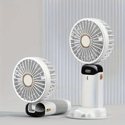 Portable Compact Rechargeable Hand Fan