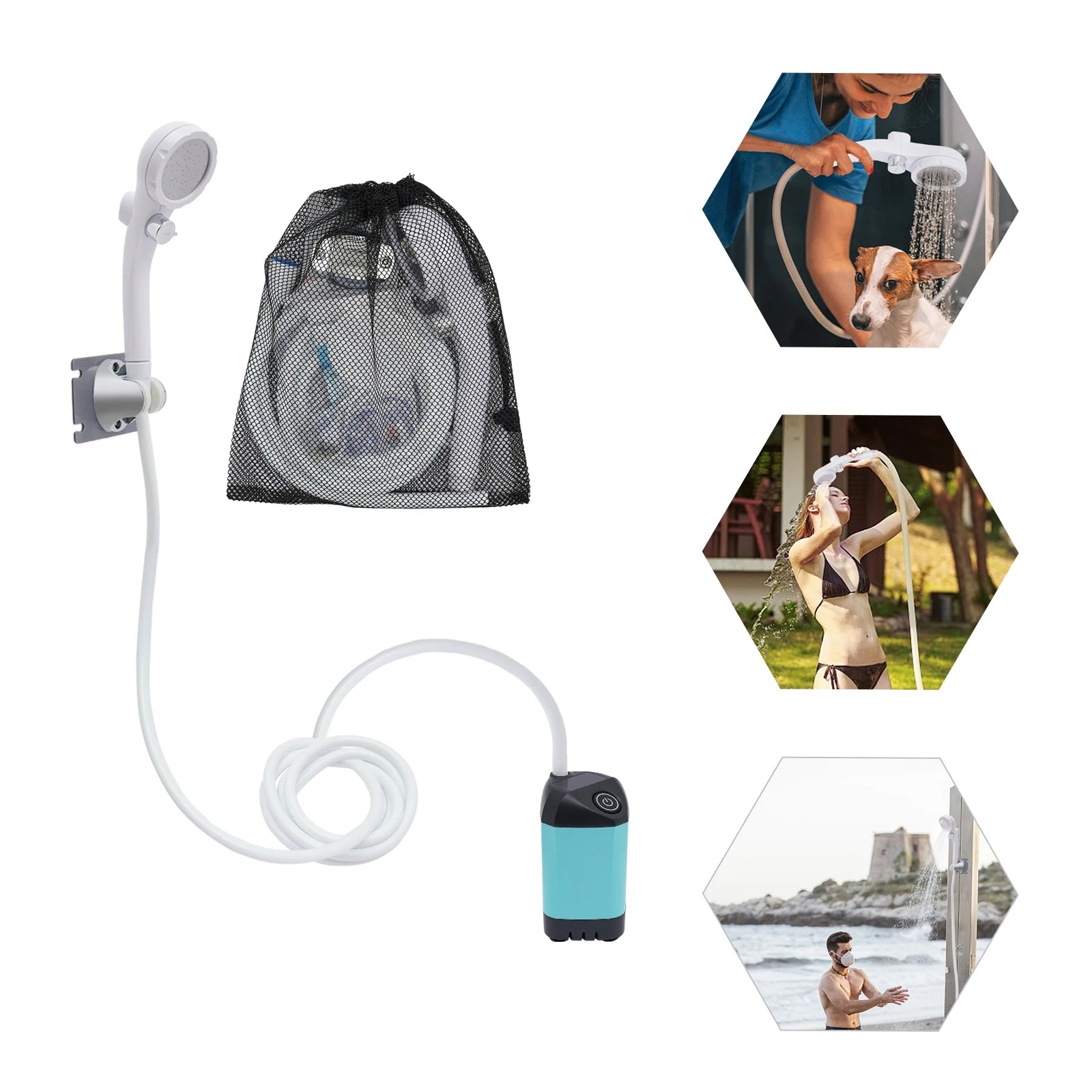 Compact Travel Shower for Outdoor Use - Halri