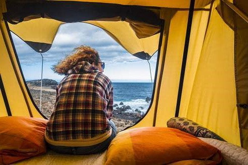 Large Vehicle Roof Top Camp Tent with Ladder