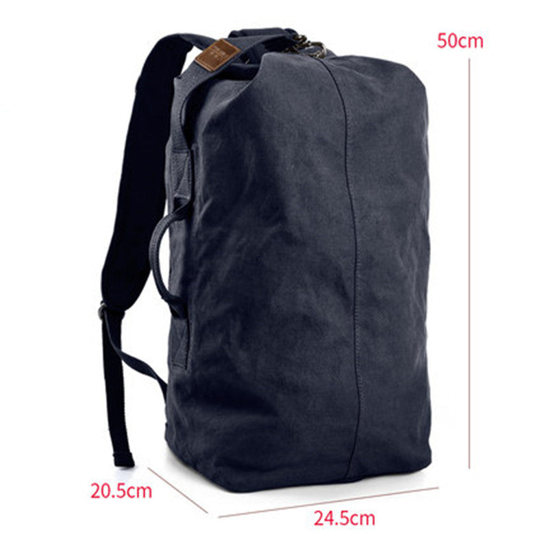 Durable Hiking Canvas Backpack Bag