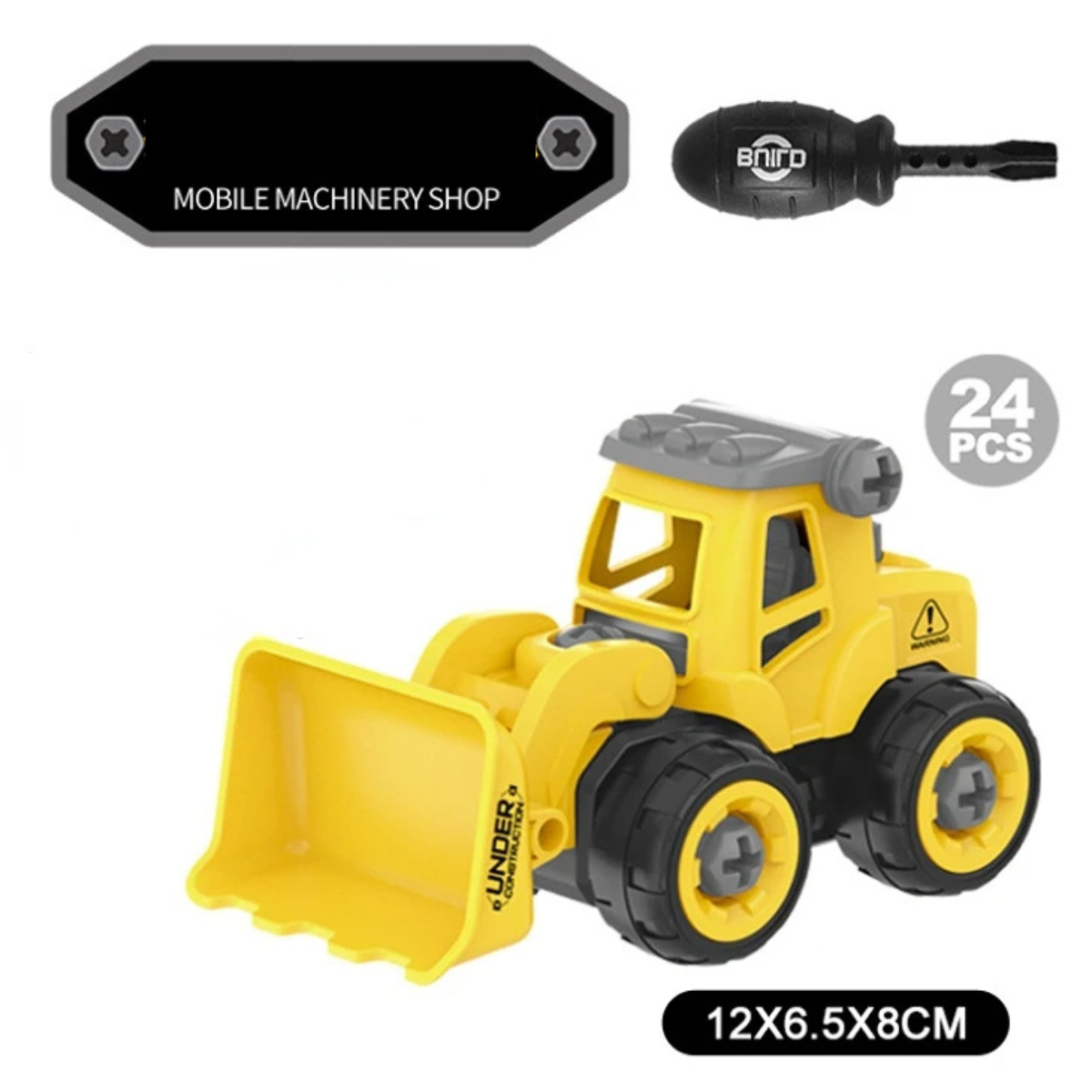 Fun Kids Construction Play Set with Trucks and Vehicles