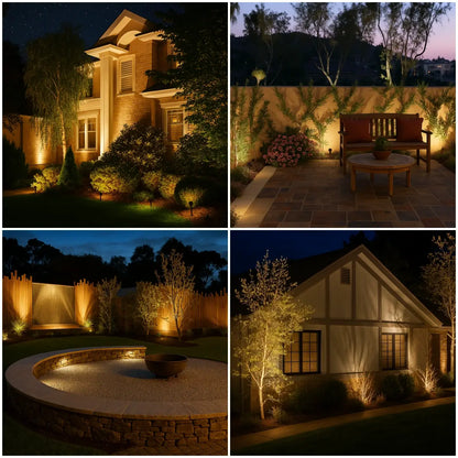 Colorful Outdoor Solar Powered LED Garden Light