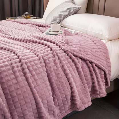 Plush Fleece Throw Blanket