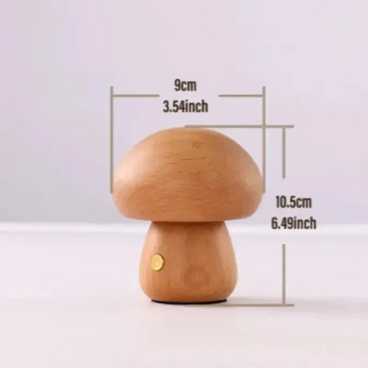 Soft Glow Mushroom Table Lamp