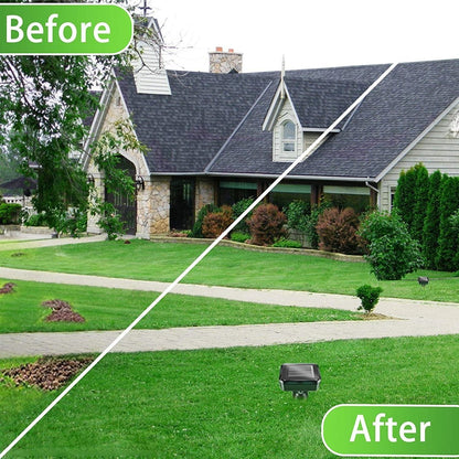 Outdoor Solar Powered Rodent Repellent Stakes Set