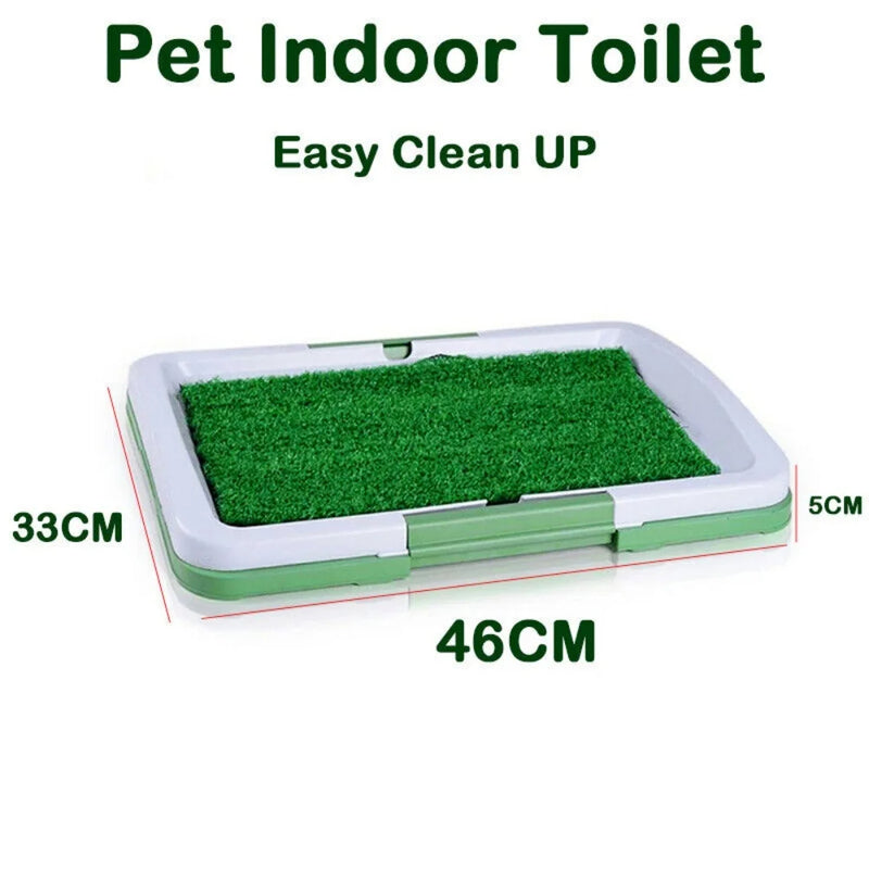 Easy Clean Pet Litter Box with Artificial Turf