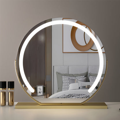 Bright LED Vanity Mirror with Touch Control & Rotation