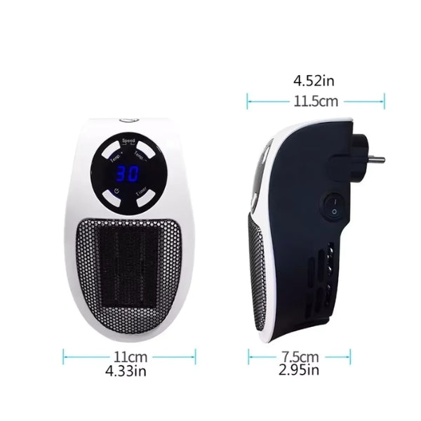 Compact Portable Space Heater 500W