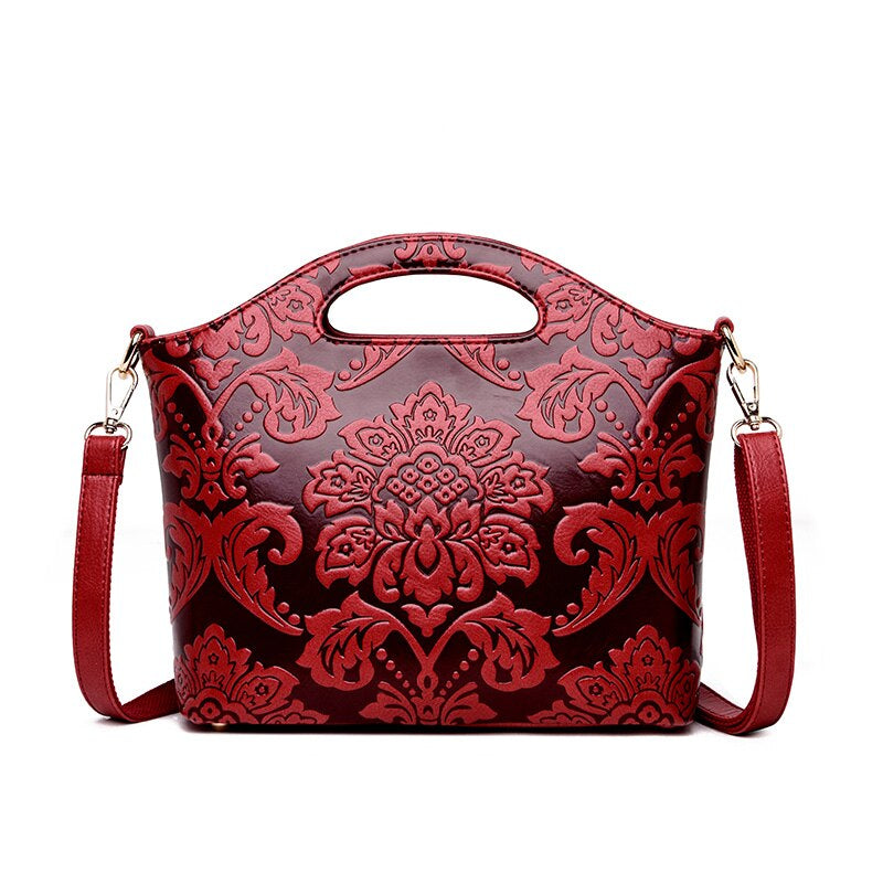 Classic Authentic Leather Ladies Handbag