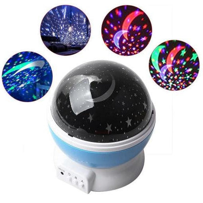 Cosmic Star Night Light Projector for Bedroom