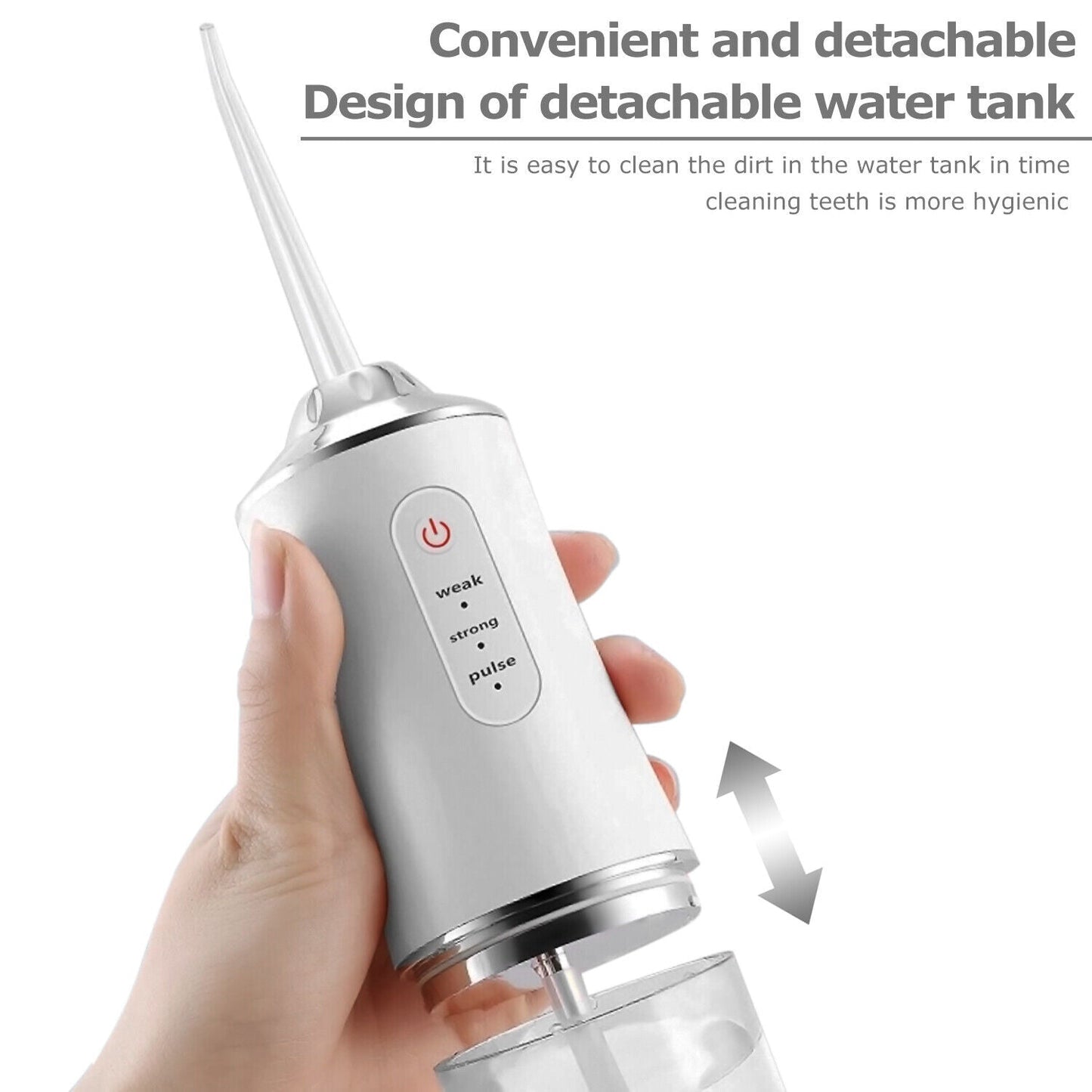 Compact Oral Water Jet Flosser