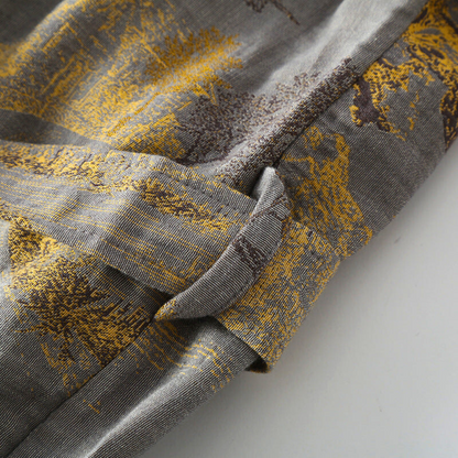 Plush Cotton Kimono Bathrobe - Cozy and Absorbent