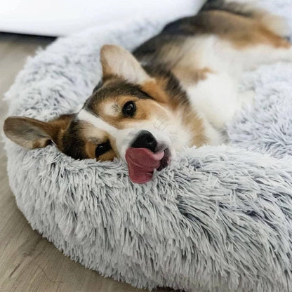 Cozy Plush Pet Bed for Dogs and Cats
