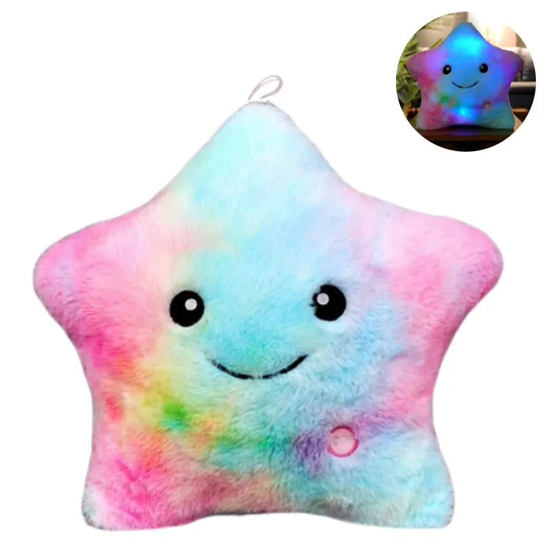 Colorful LED Soft Plush Pillow for Children