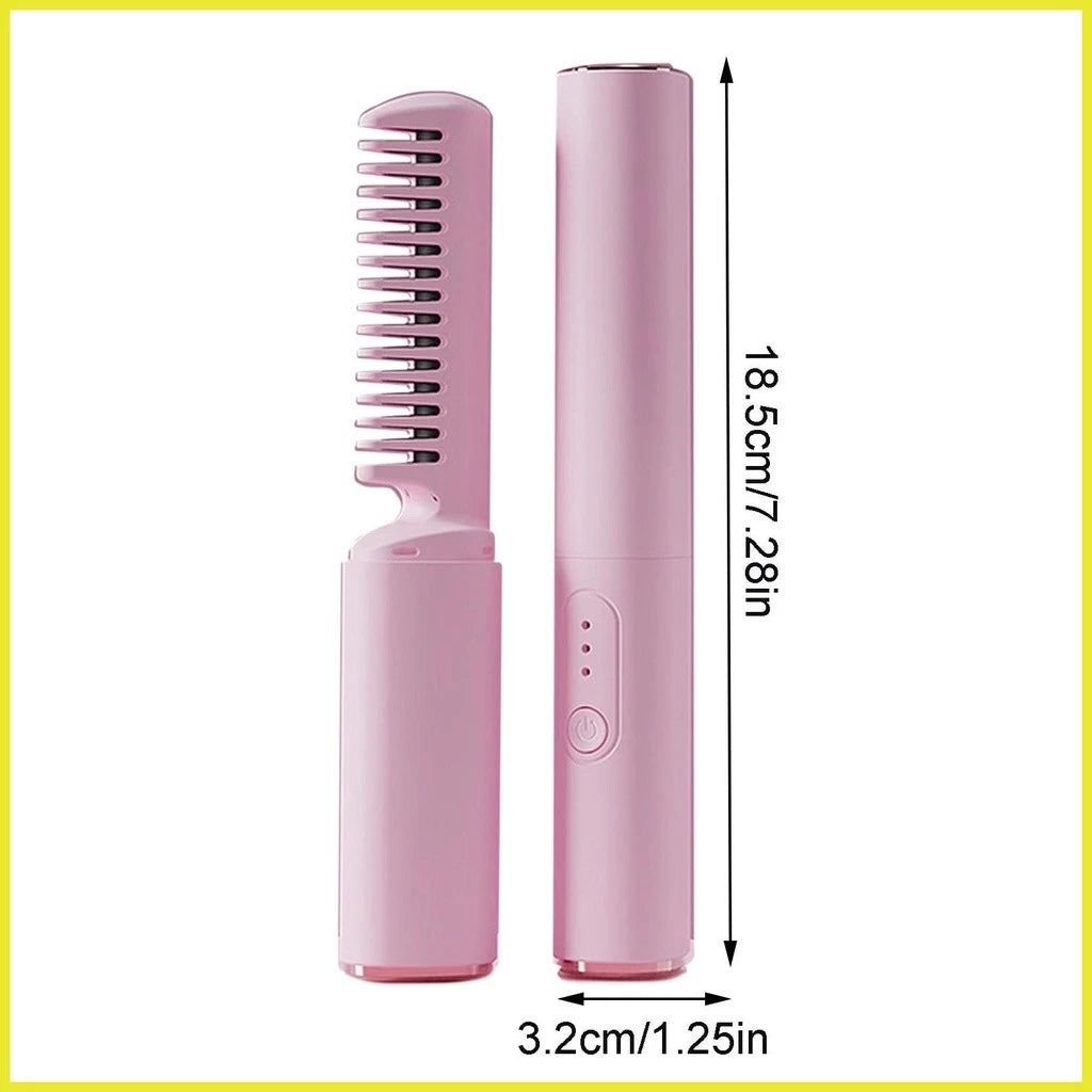 Mini Smoothing Hair Brush for Frizz Free Style