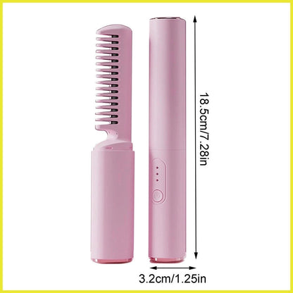 Mini Smoothing Hair Brush for Frizz Free Style