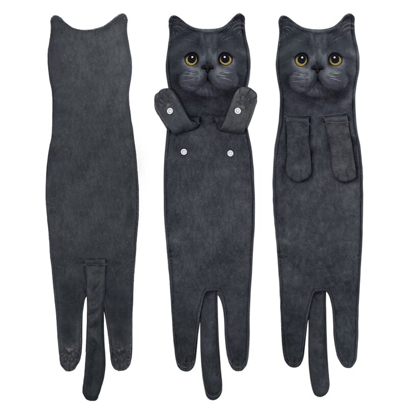 Adorable Kitty Beach Towel