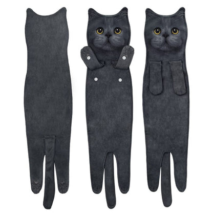 Adorable Kitty Beach Towel