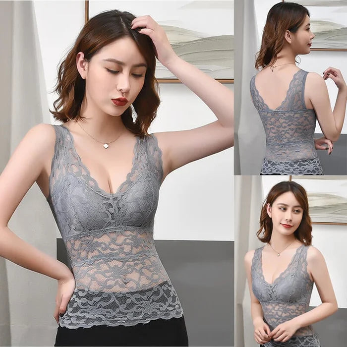 Comfortable Lace Camisole Vest Top